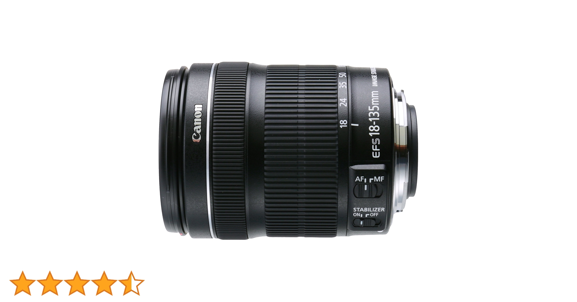 Amazon | Canon EF-S - Zoom lens - 18 mm - 135 mm - f/3.5-5.6 IS